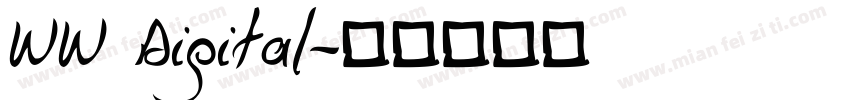 WW Digital字体转换